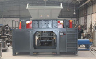 洛陽輕薄料鐵皮廢鋼金屬撕破碎機設備廠家