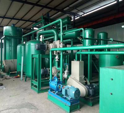 重慶陽江TY廢舊潤(rùn)滑油提煉設(shè)備 黑油高效脫色技術(shù)詳解及設(shè)備展示